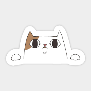 Curious cat Sticker